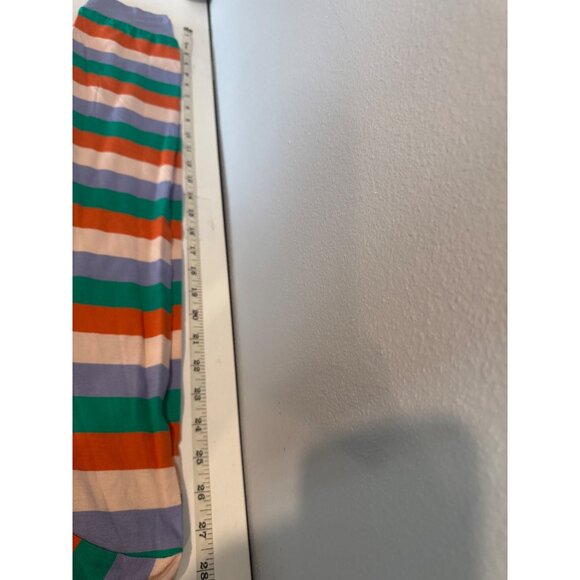 Disney X Box Lunch Womens TShirt Sz L Striped Stitch Experiment 626 Colorful NEW - Picture 9 of 11